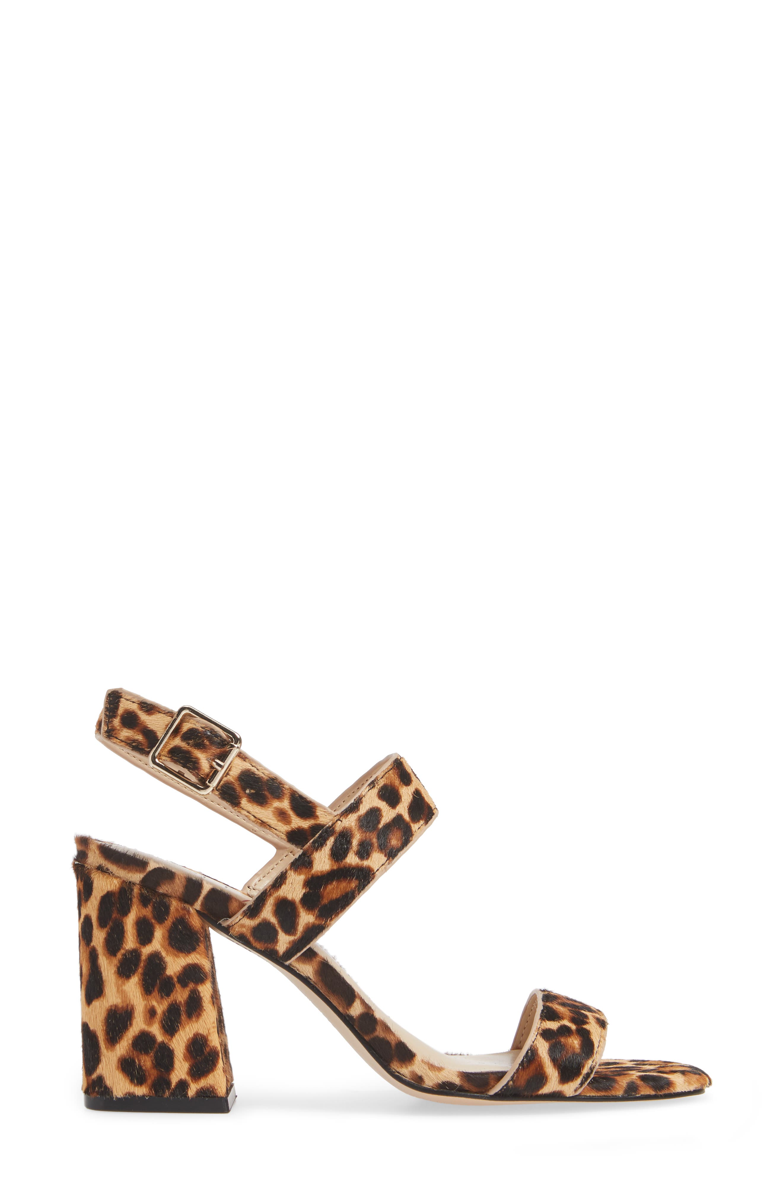 Sole Society Jessibel II Genuine Calf Hair Sandal, Alternate, color, 