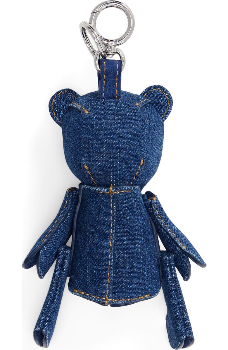Polo Ralph Lauren Denim Bear Charm, Alternate, color, Blue