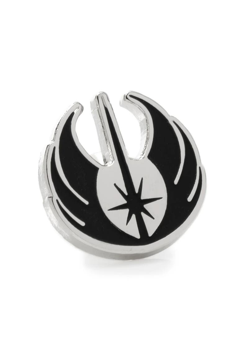 Green Lightsaber Socks & Jedi Lapel Pin Gift Set, Alternate, color, BLACK