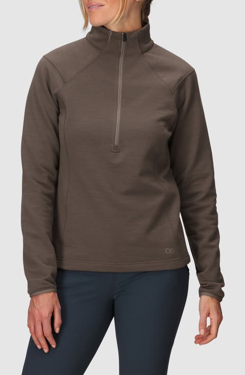 Crescent Fleece Half Zip Pullover