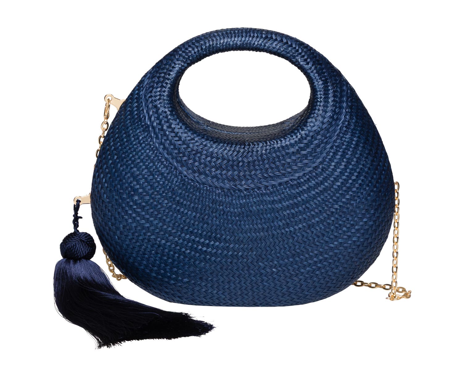 Isi Cut Out Handle Clutch, Alternate, color, NAVY