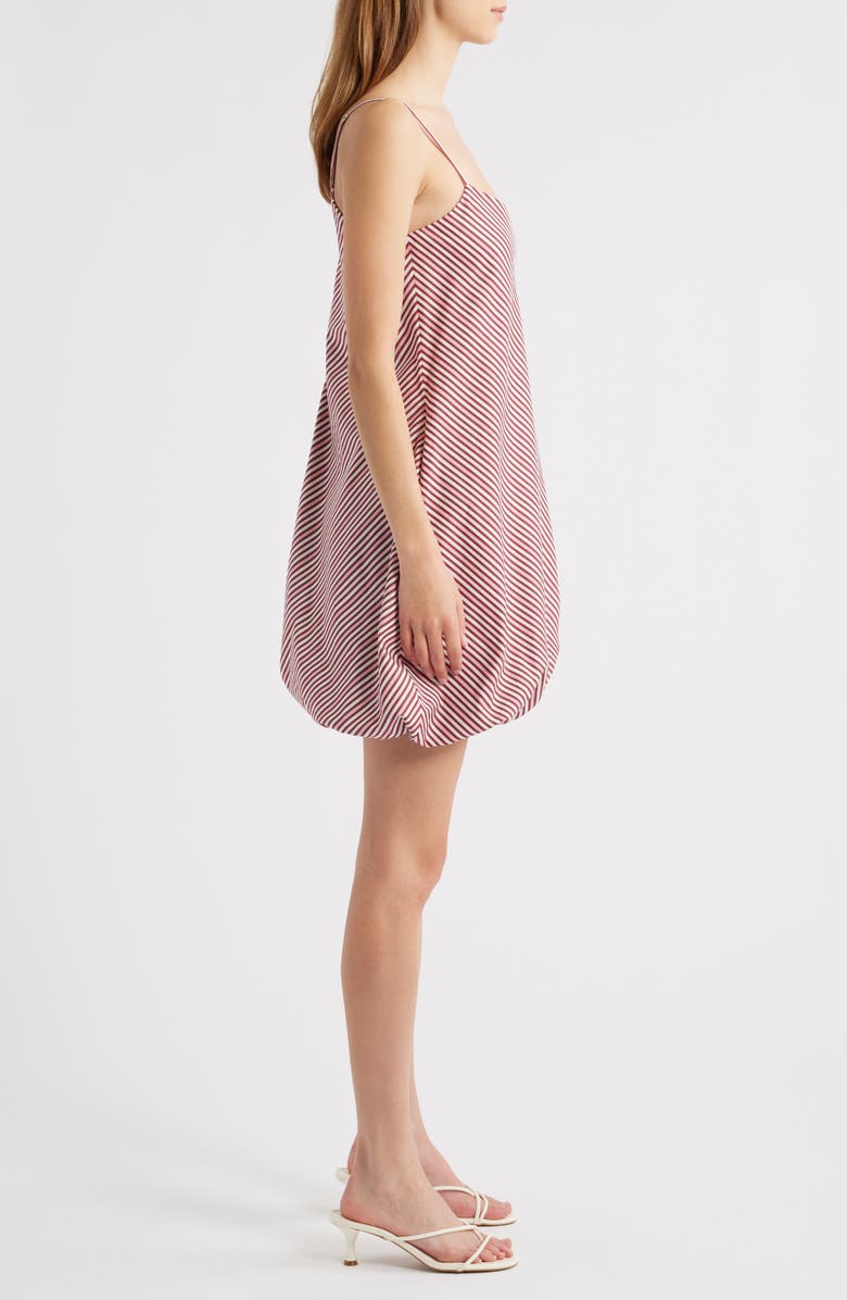 Aniela Bubble Hem Cotton Minidress