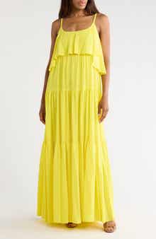 Longchamp Ruffle Tiered Cotton Sundress