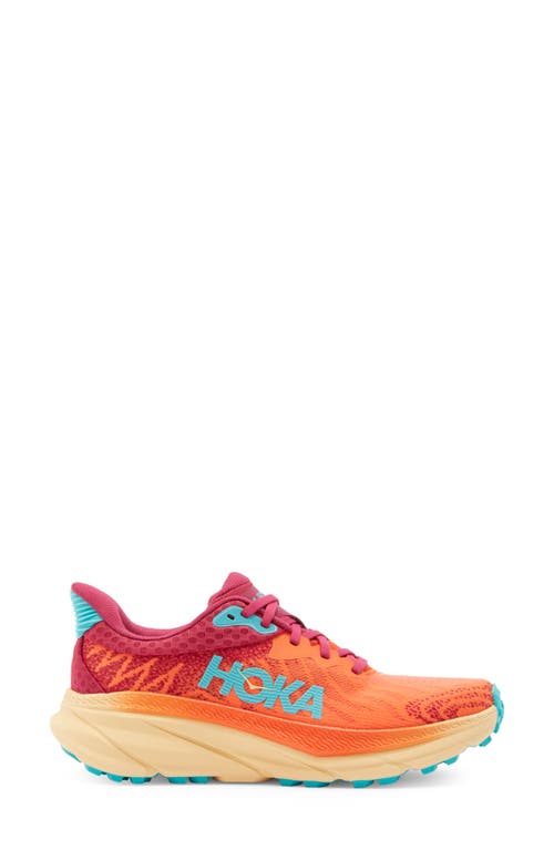 Hoka Challenger 7 Running Shoe In Orange