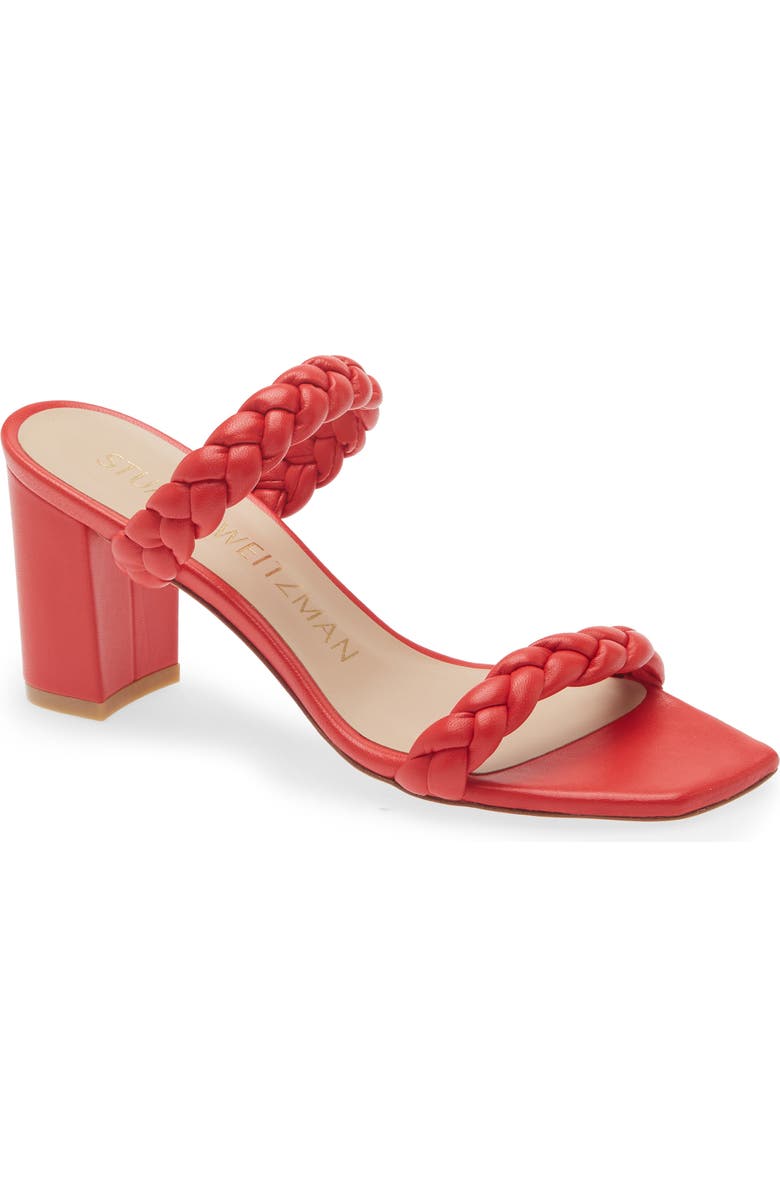 Stuart Weitzman Braida Aleena 75 Sandal, Main, color, Coral