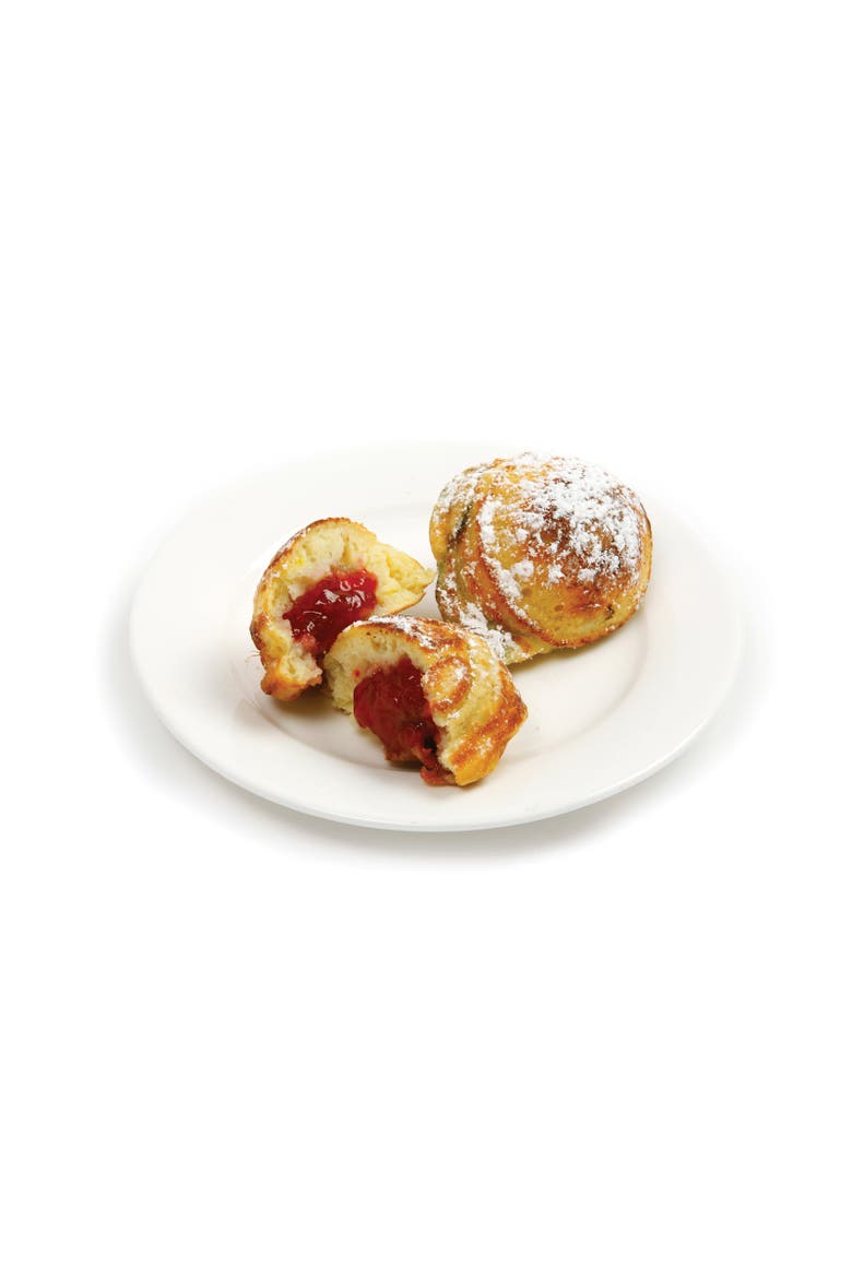 Stuffed Aebleskiver Pancake Pan with 2.25-Inch Cavities, Alternate, color, Black