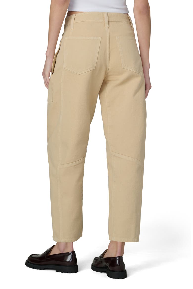 The Krista High Waist Wide Leg Jeans, Alternate, color, BISCOTTI