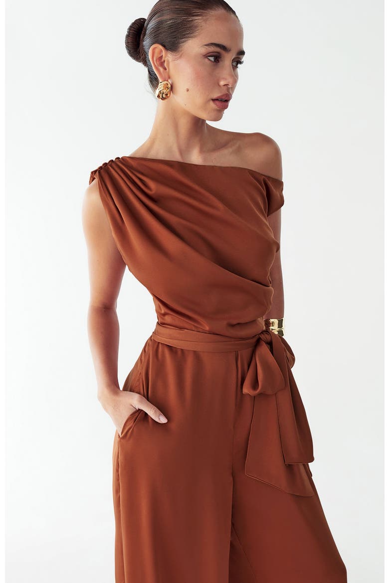 Sky Jumpsuit, Alternate, color, Spice
