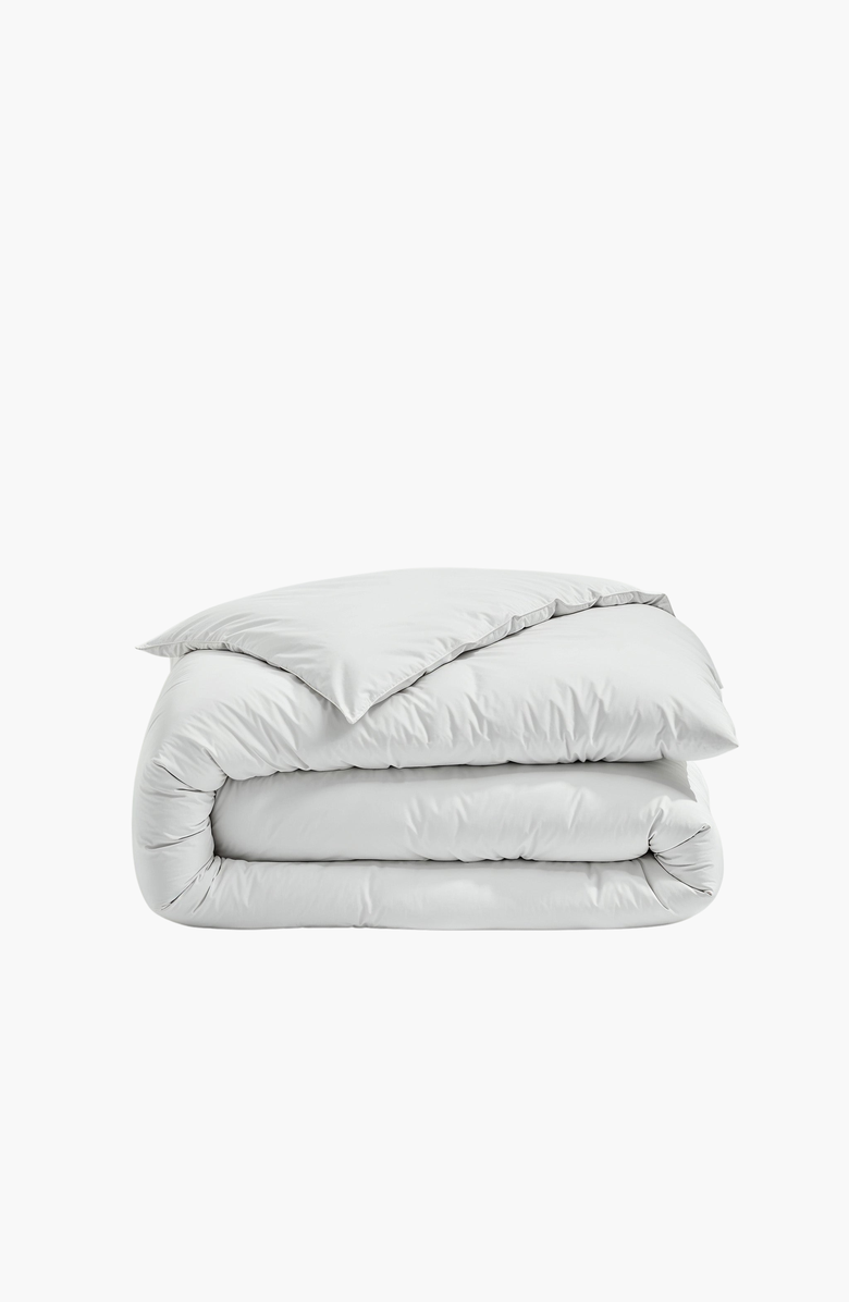 Italic Luxe Australian Sateen Duvet Cover, Alternate, color, White