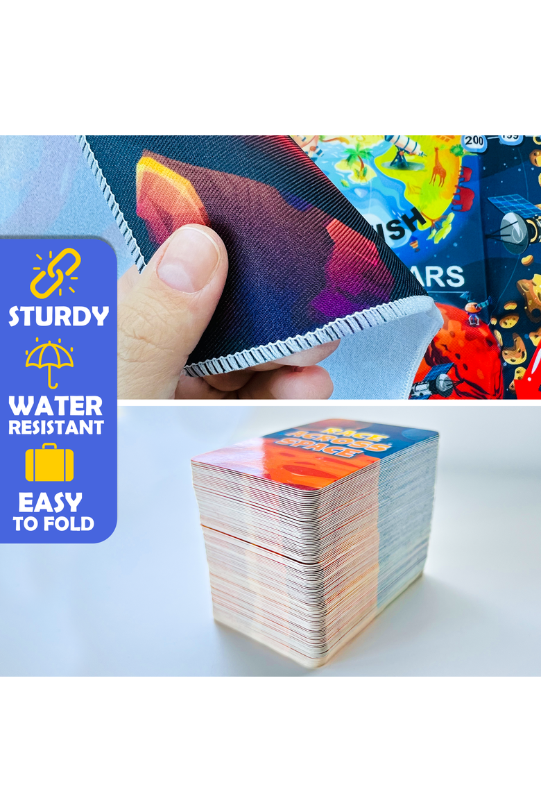 Educational Board Games for Kids and Families, Alternate, color, Spase Game