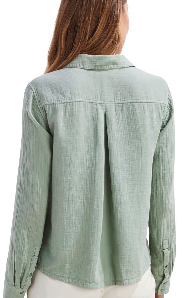 vineyard vines Camp Gauze Button-Up Shirt, Alternate, color,