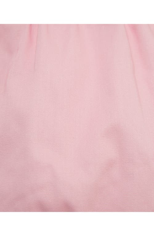 Shop Little Me Eyelet Cotton Tunic, Shorts & Headband Set In Pink