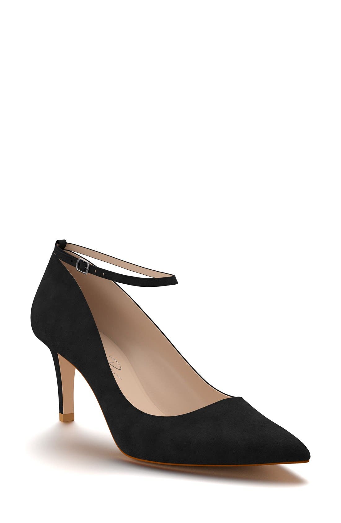 Shoes of Prey Ankle Strap Pump, Main, color, 