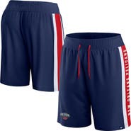 FANATICS Men's Fanatics Branded Navy New Orleans Pelicans Referee Iconic Mesh Shorts