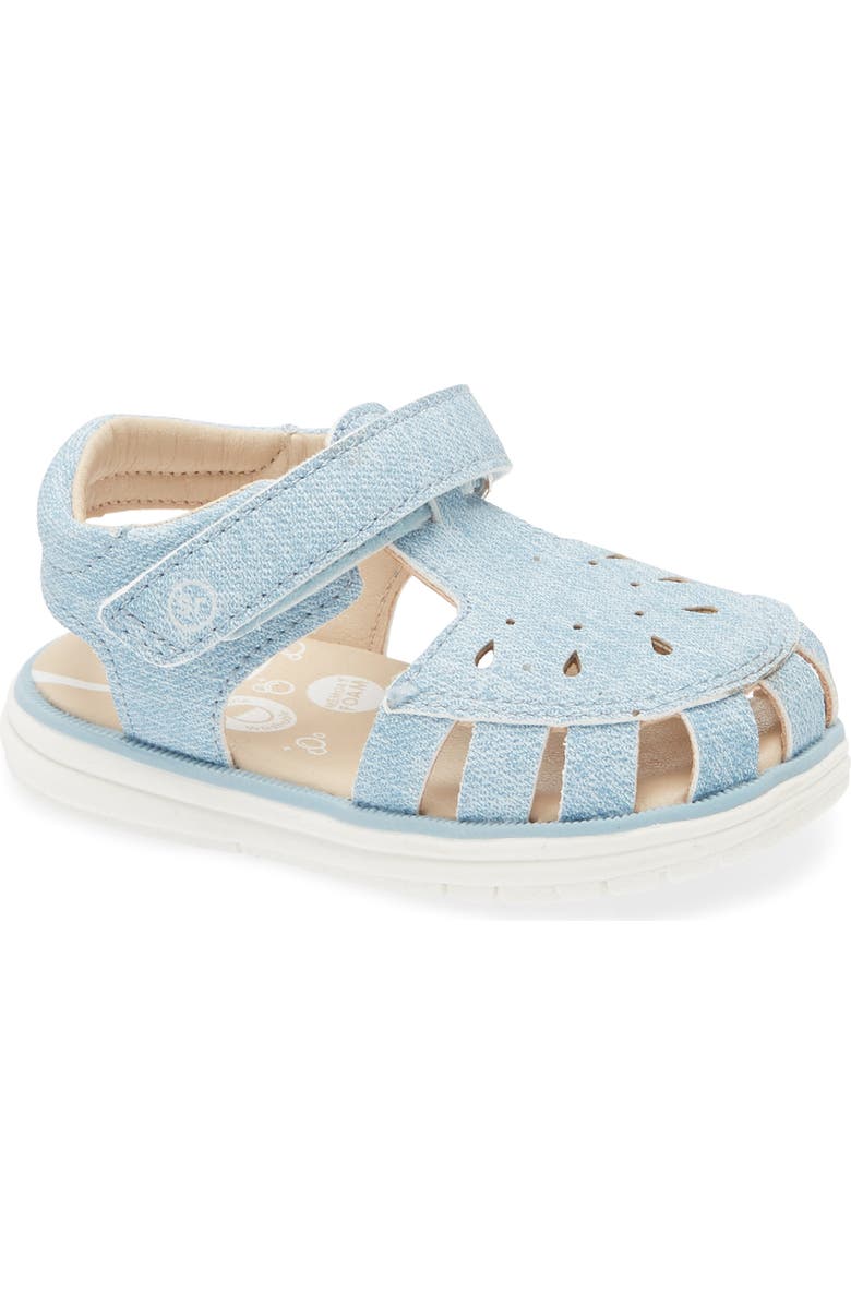 Stride Rite Kids' Jenna Sandal, Main, color, Denim