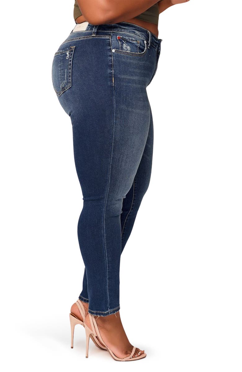 SLINK Jeans Slim Fit Jeans, Alternate, color, River