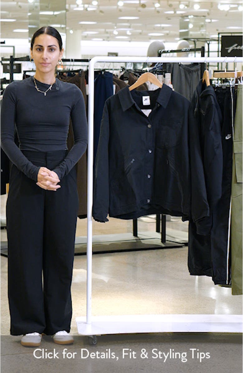 Oversize Cotton Barn Jacket, sales video thumbnail