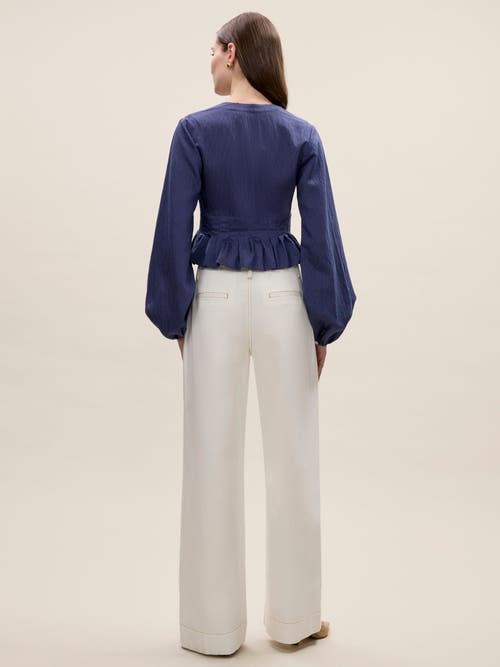 REBECCA TAYLOR REBECCA TAYLOR ALLEGRA STRIPE BLOUSE
