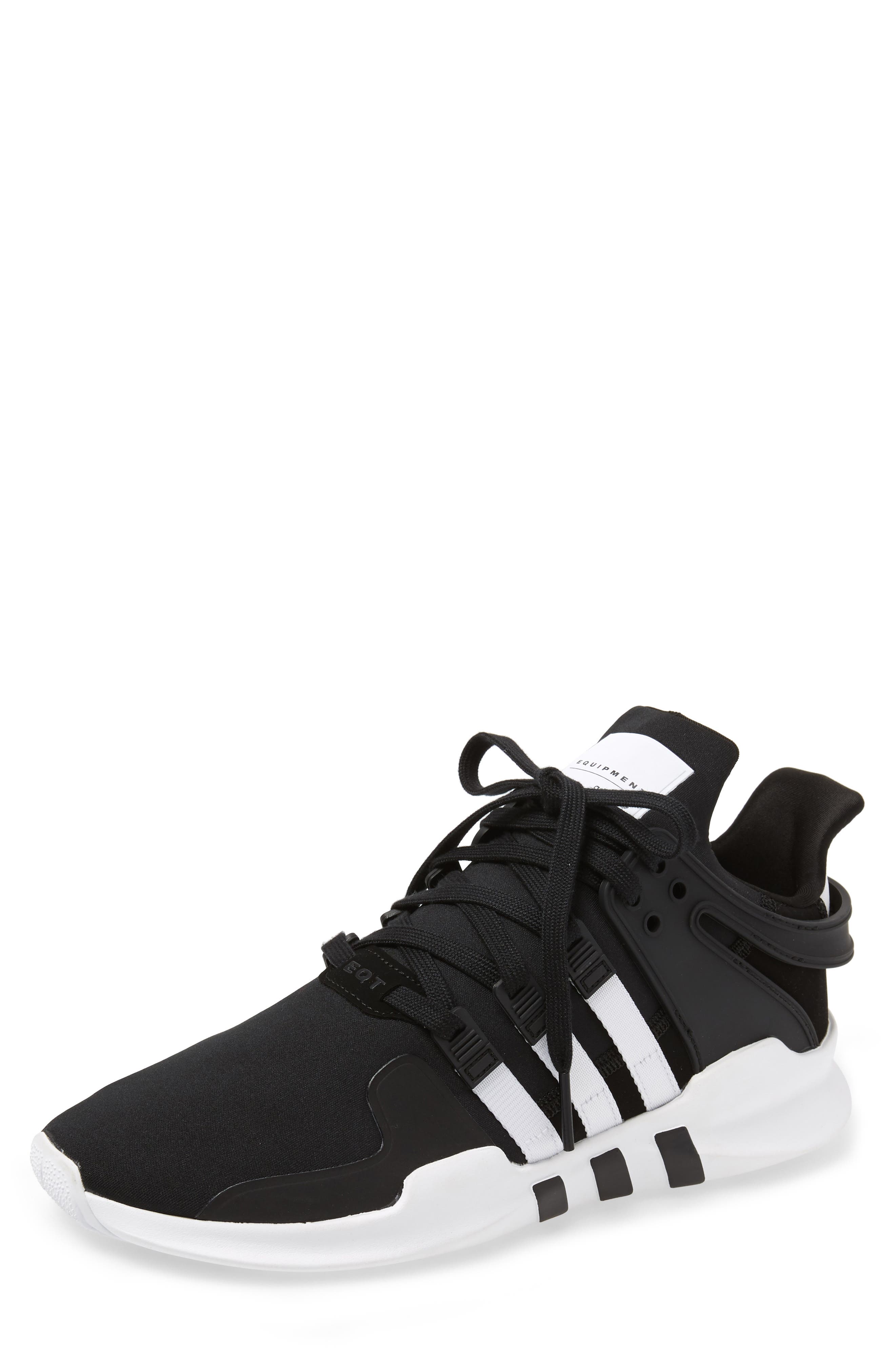 EQT Support Adv Sneaker, Main, color, CORE BLACK/ CLOUD WHITE/ BLACK