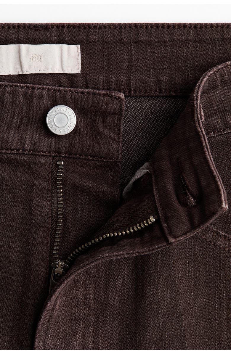 H&M Bootcut High Jeans, Alternate, color, Dark Brown
