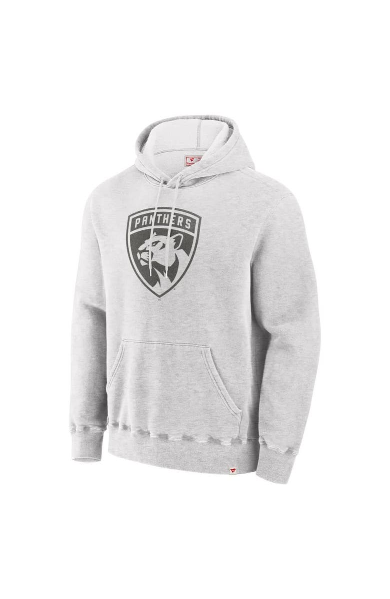 FANATICS Men's Fanatics Cream Florida Panthers Made in Canada Pullover Hoodie, Alternate, color, Cream