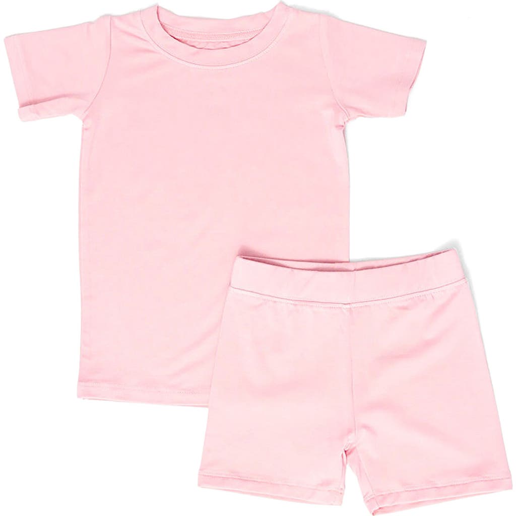 Wildbird Cloudblend™ Two-piece Short Pajamas In Pink