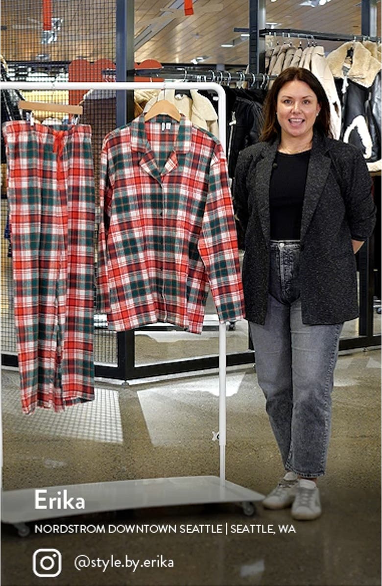 Matching Family Moments Flannel Pajamas, sales video thumbnail