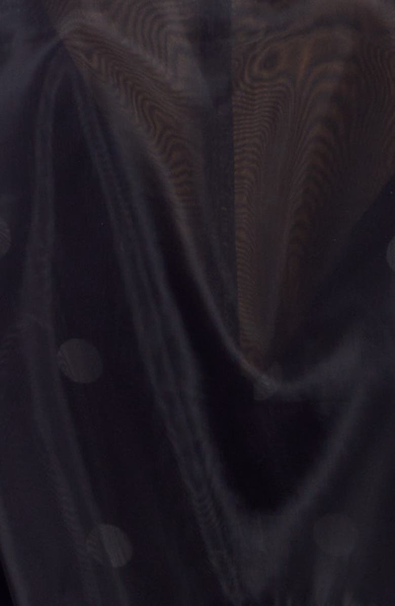 Dolce&Gabbana Sheer Organza Trench Coat, Alternate, color, 