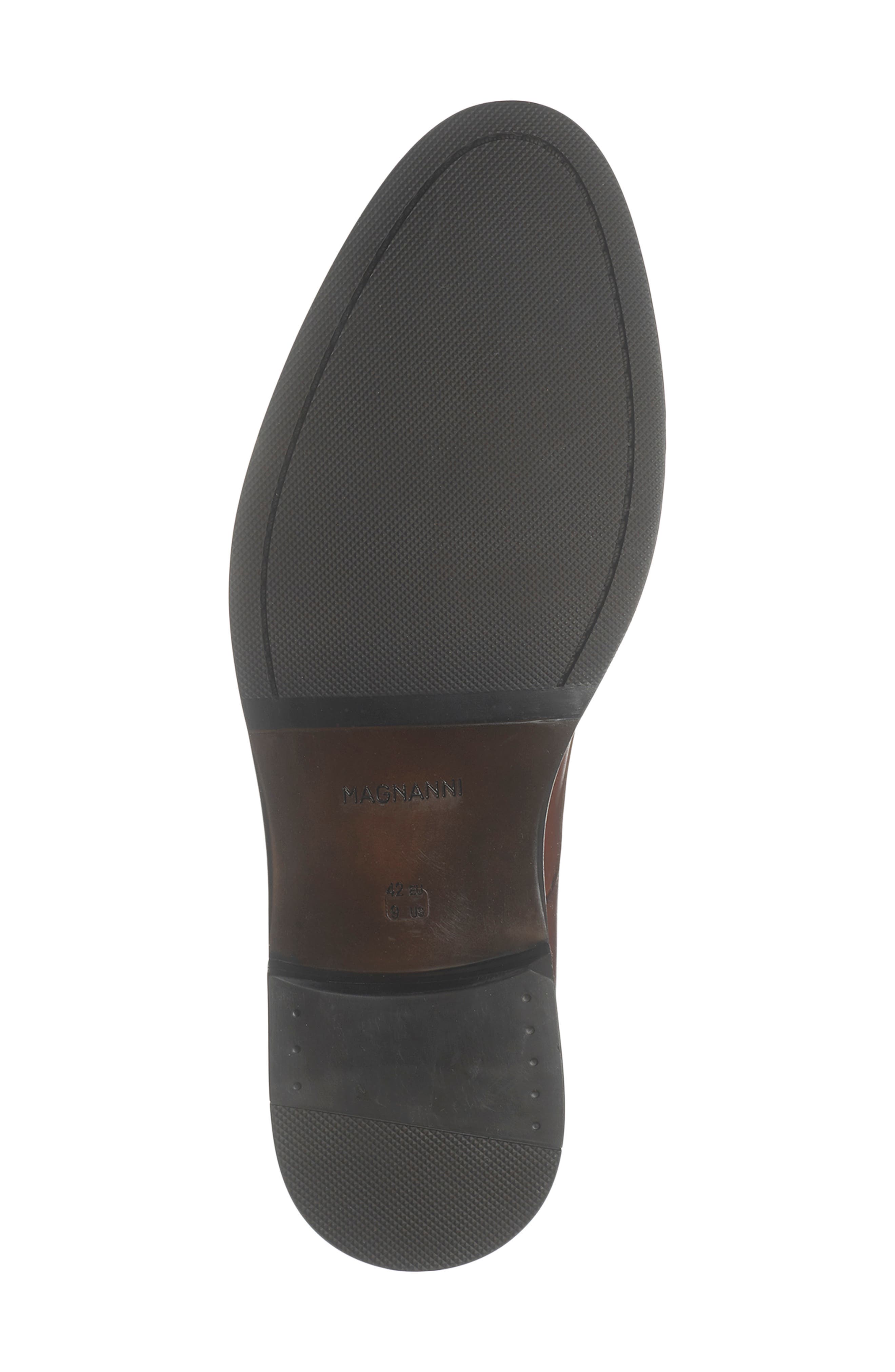 Eddison Plain Toe Derby, Alternate, color, COGNAC