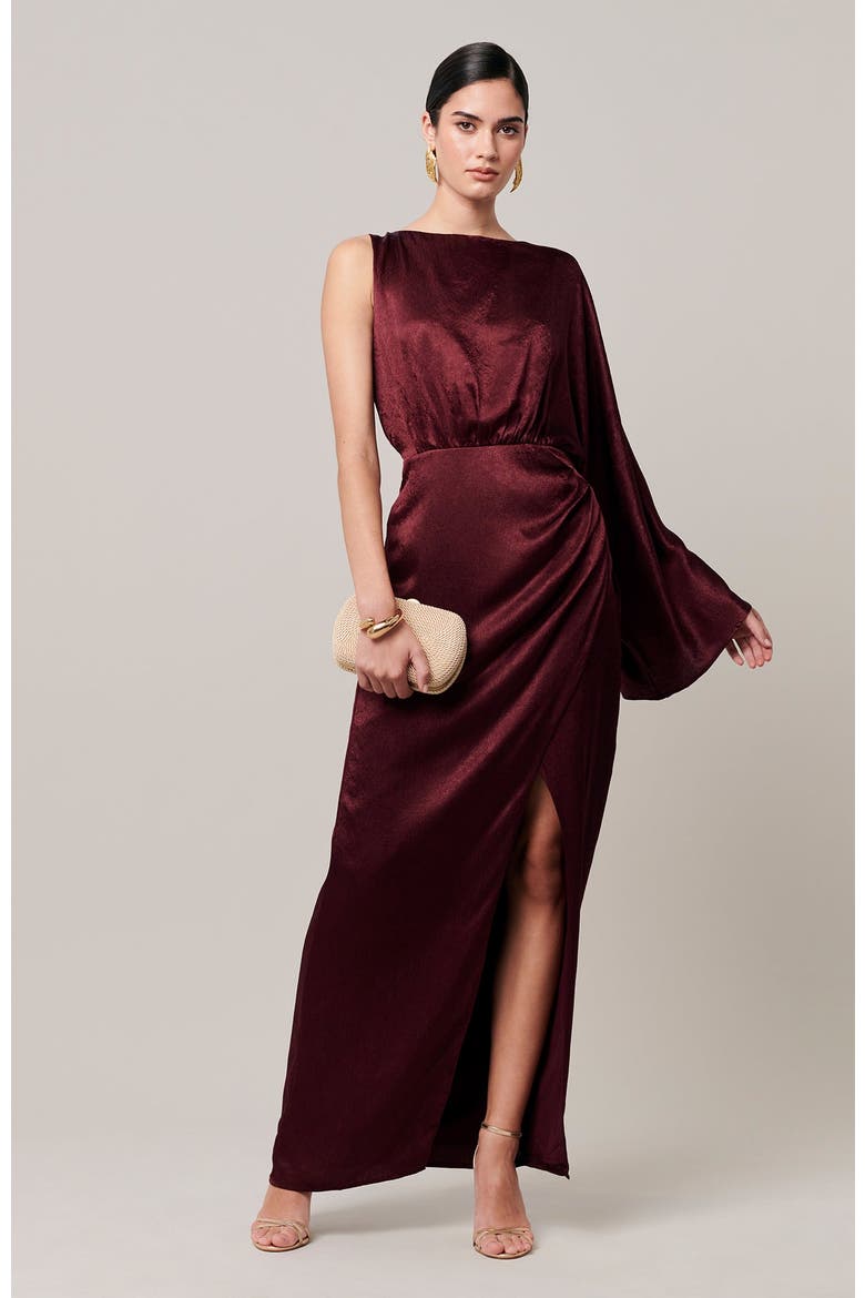 Harlow Maxi Dress, Main, color, Burgundy