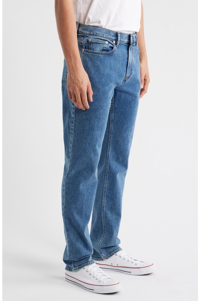 Modern Straight Leg Jeans, Alternate, color, BLUE LAKE