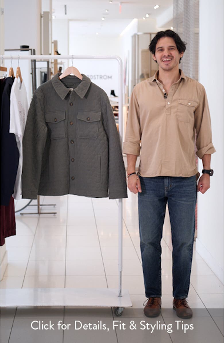 Quilted Shirt Jacket, sales video thumbnail