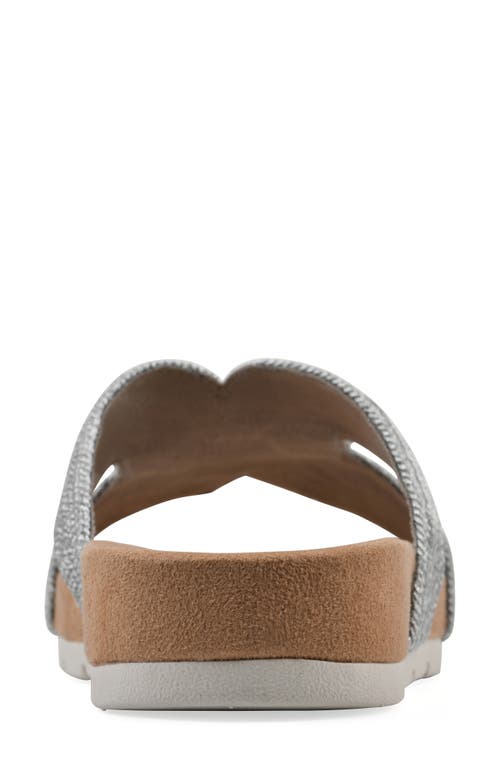 CLIFFS BY WHITE MOUNTAIN CLIFFS BY WHITE MOUNTAIN TINDRA SLIDE SANDAL 