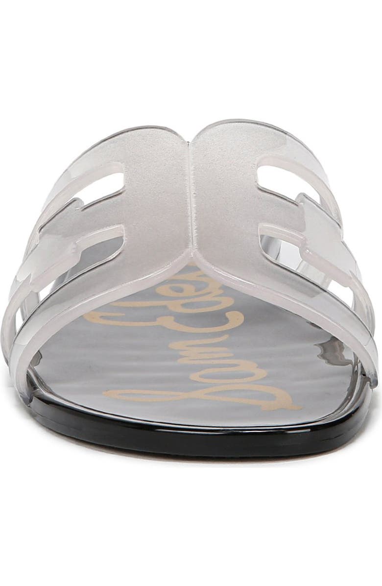 Sam Edelman Bay Jelly Slide Sandal, Alternate, color, Clear/ Black