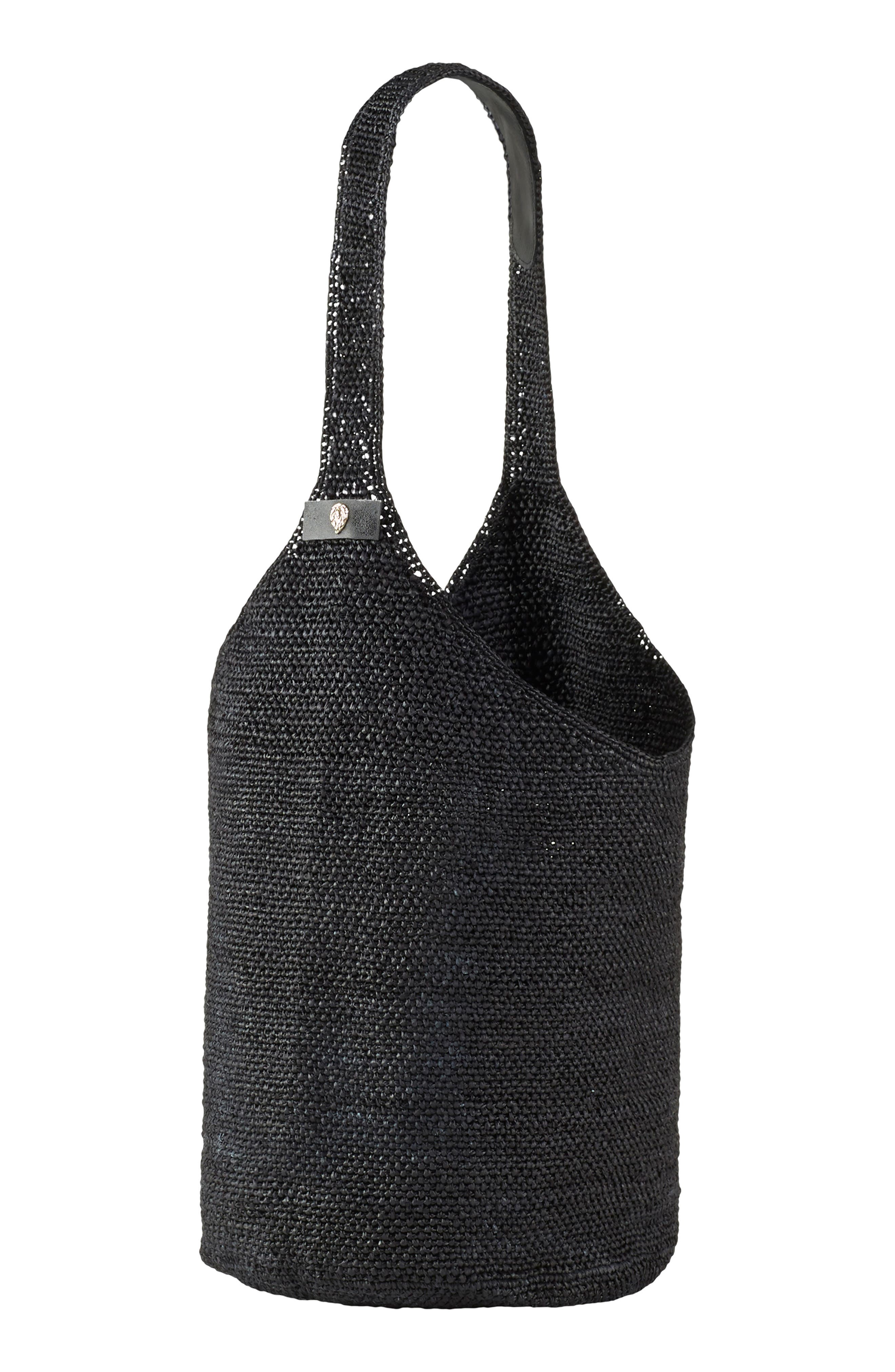 Helen Kaminski Helen Kaminksi Carillo Woven Raffia Sac Bucket Bag, Main, color, 