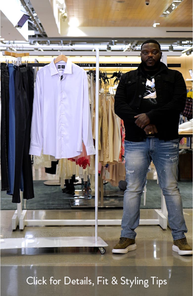 Hank Kent Slim Fit PerformanceTwill Dress Shirt, sales video thumbnail