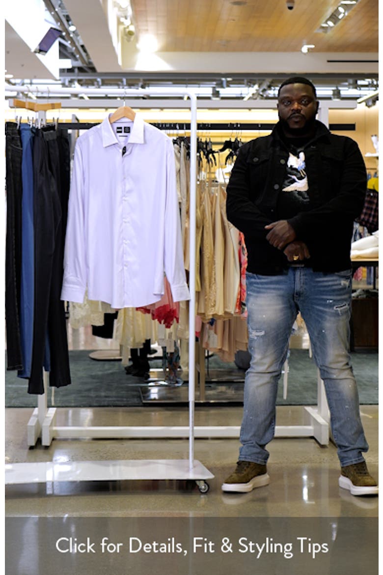Hank Kent Slim Fit PerformanceTwill Dress Shirt video