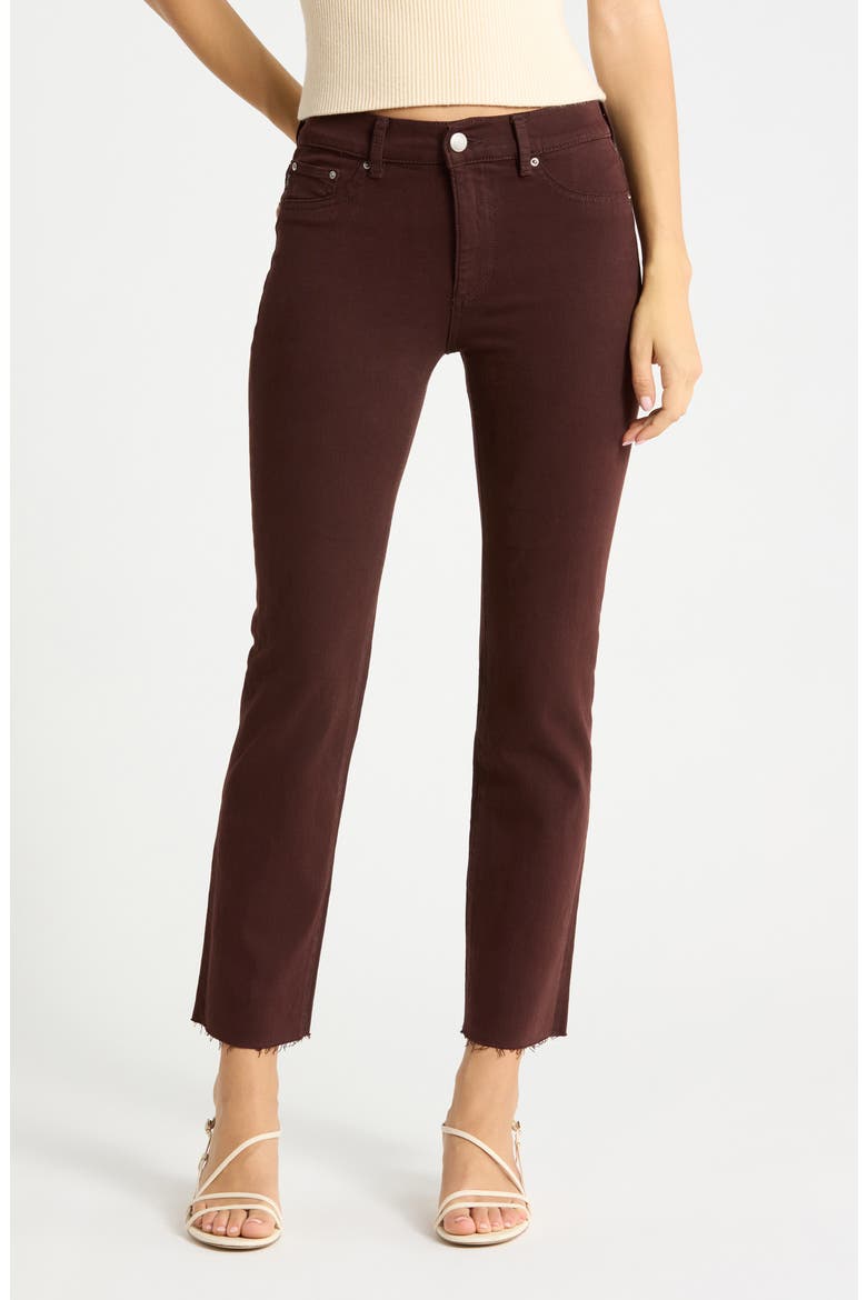 Mara Instasculpt™ Mid Rise Ankle Straight Leg Jeans, Main, color, FIG