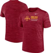 Nike Men's Nike Cardinal Iowa State Cyclones Velocity Dri-FIT T-Shirt
