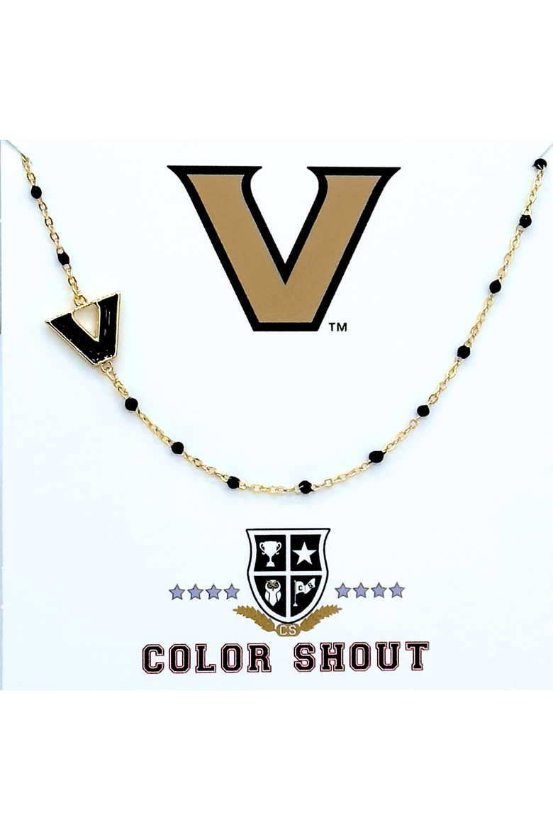 Vanderbilt Side Necklace, Main, color, Yellow Gold