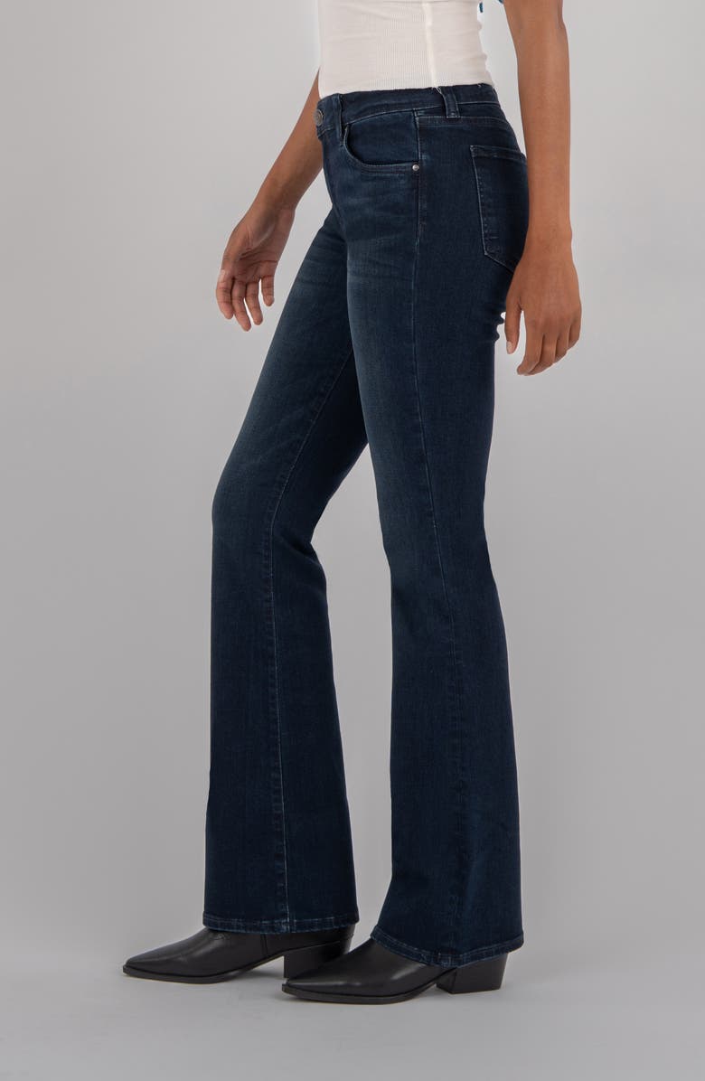 KUT from the Kloth Natalie Mid Rise Flare Jeans, Alternate, color, Leading