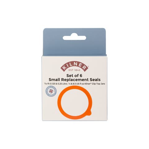 Rubber Seals for 4 Ounce Clip Top Jars, Set of 6