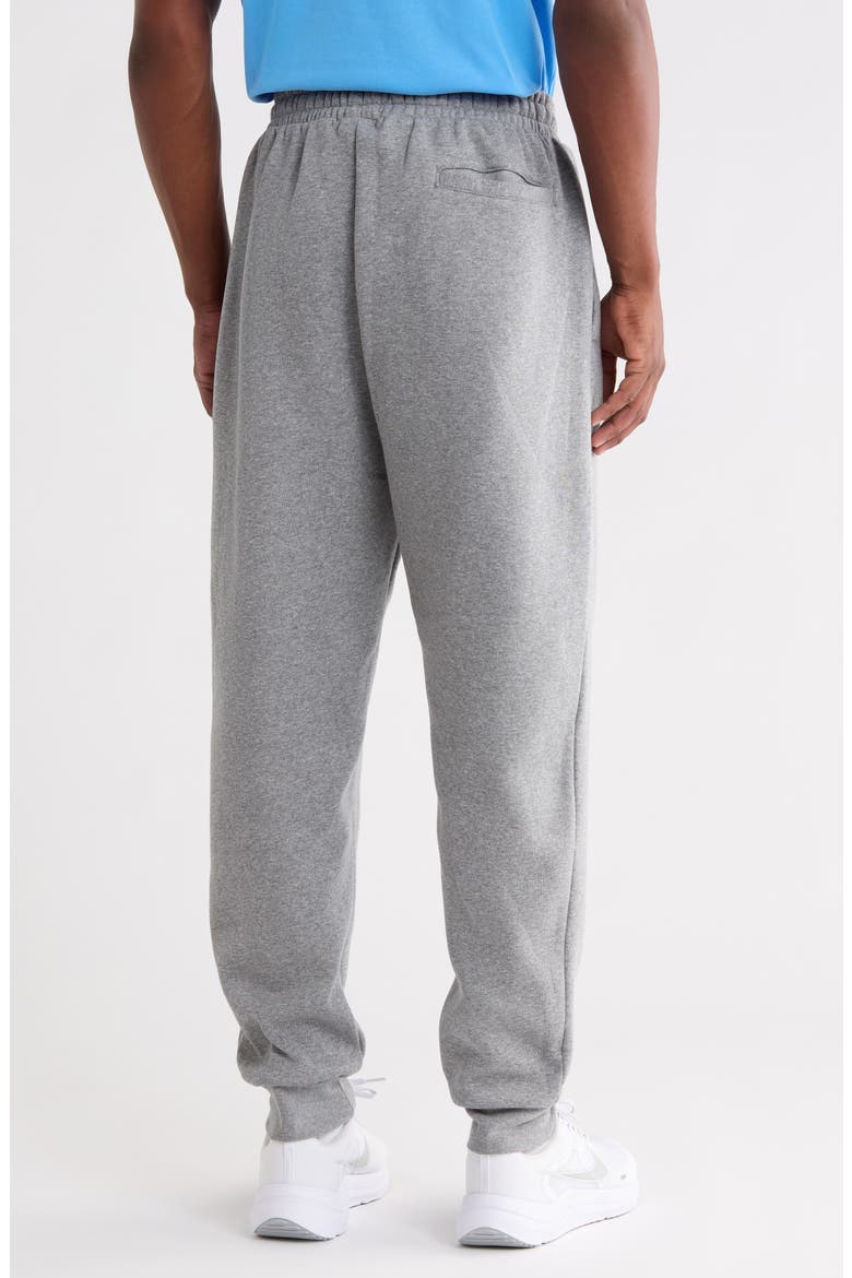 Jumpman Fleece Sweatpants, Alternate, color, CARBON HEATHER/ WHITE