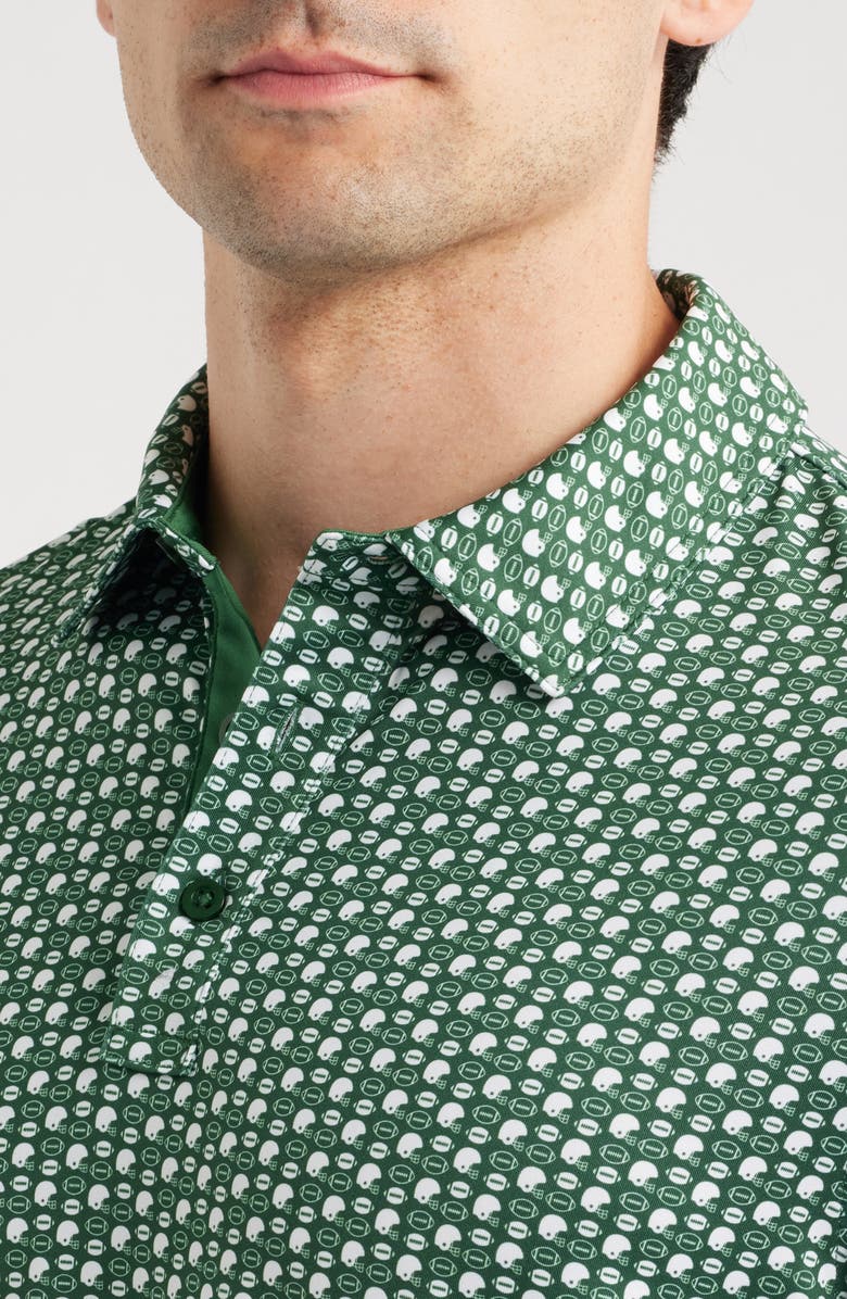 Johnston & Murphy XC+<sup>™</sup> Game Day Performance Polo, Alternate, color, Green