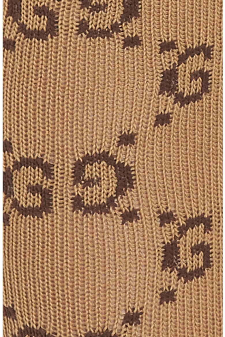 Pariggi Over the Knee Socks, Alternate, color, BEIGE/ DARK BROWN
