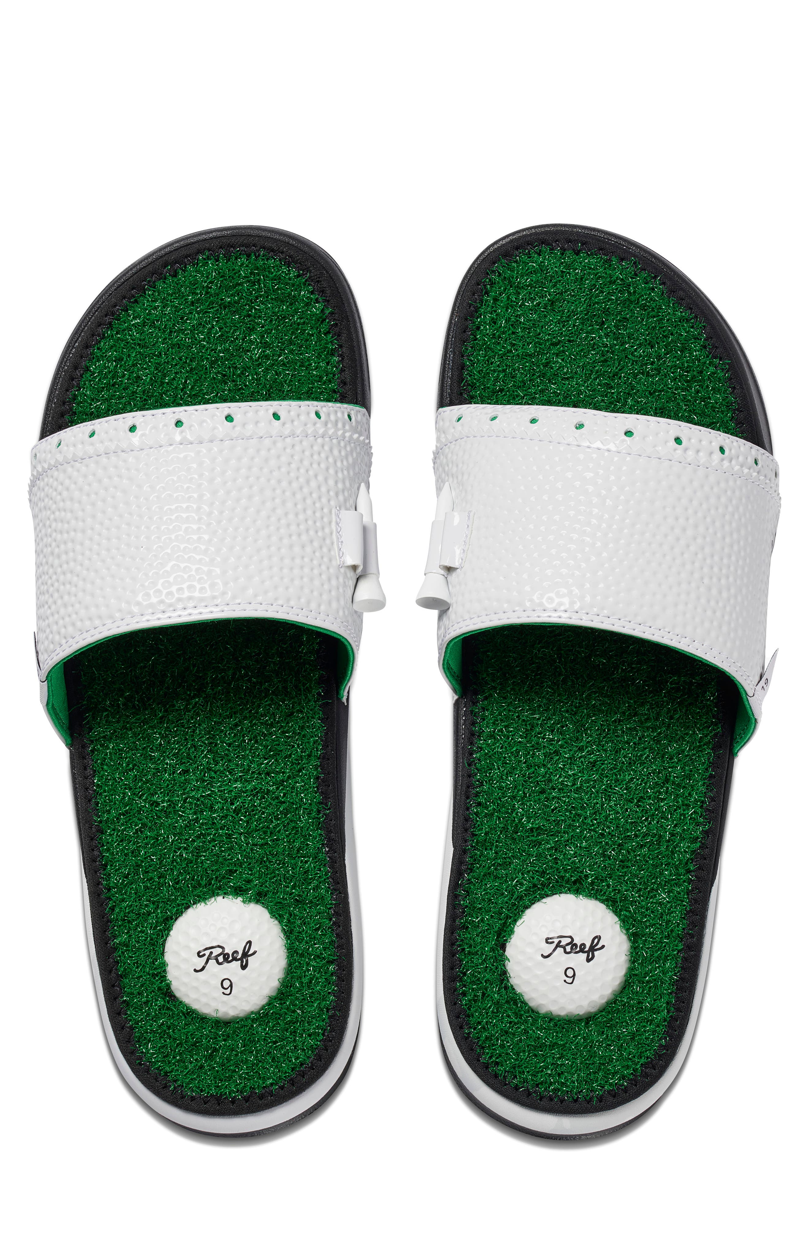 Reef Mulligan Golf Slide, Alternate, color, Green