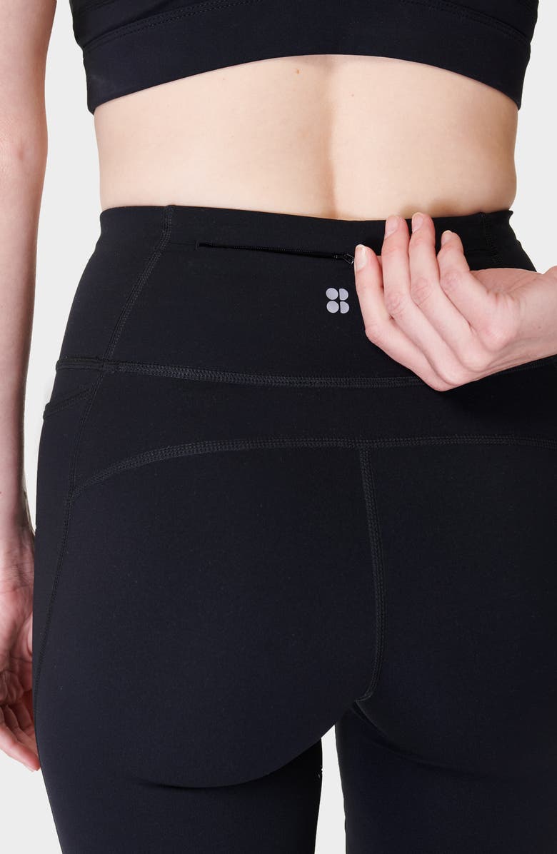 Sweaty Betty Power Workout Flare Leggings, Alternate, color, Black