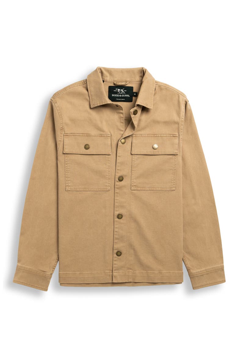 Four Rivers Stretch Cotton Jacket, Alternate, color, SADDLE