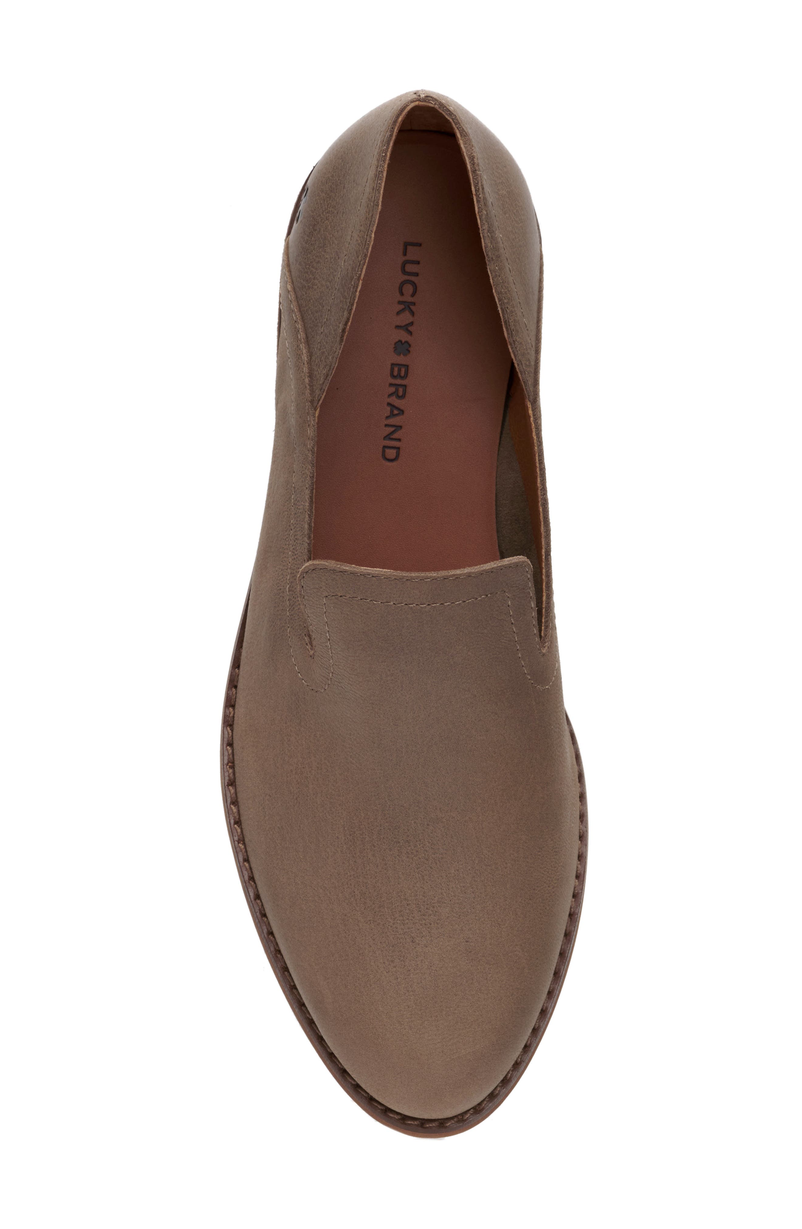 Ellanzo Leather Loafer, Alternate, color, DUNE FAROWX