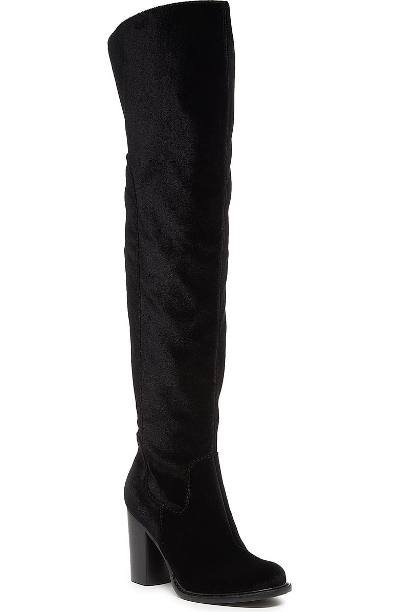 Kelsi Dagger Brooklyn Logan Over the Knee Boot, Main, color, Black